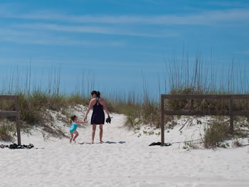 Pensacola Beach condo visitor
